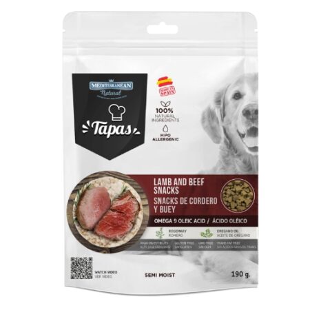TAPAS GOURMET 150GR DE CORDERO Y BUEY 10 UNIDADES