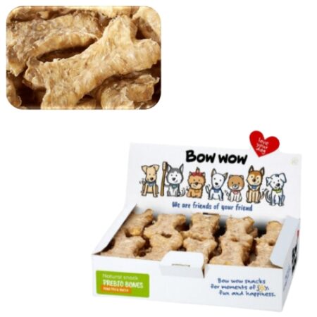 BOW WOW HUESO NATURAL AVE Y YUCA 30 UNIDADES