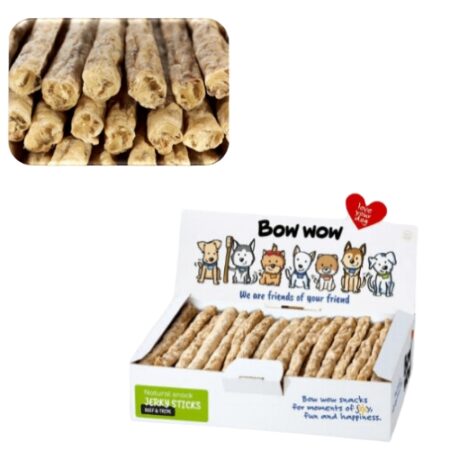 BOW WOW PALITO BUEY Y TRIPA 50 UNIDADES