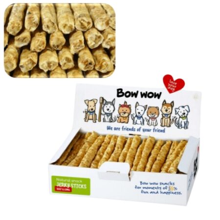 BOW WOW PALITO BUEY Y PULMON 50 UNIDADES