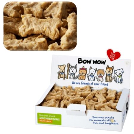 BOW WOW MINI HUESO NATURAL AVE Y YUCA 900GR