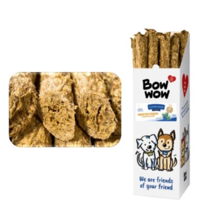 BOW WOW MUNCHY STICK AVE Y COLAGENO 24 UNIDADES