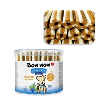 BOW WOW YUM YUM AVE Y ARROZ 35 UNIDADES