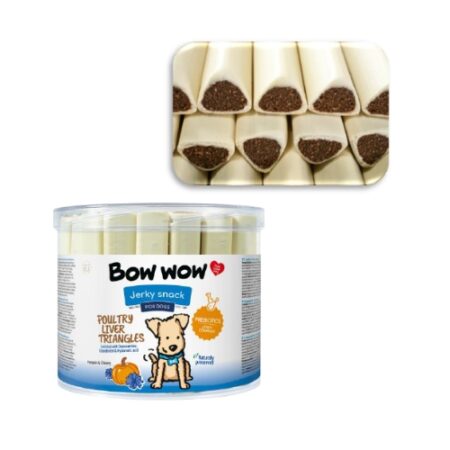 BOW WOW TRIANGULOS HIGADO AVE CALOSTRO 45 UNIDADES