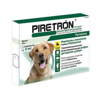 PIRETRON 2ML + 15KG  30 PIPETAS