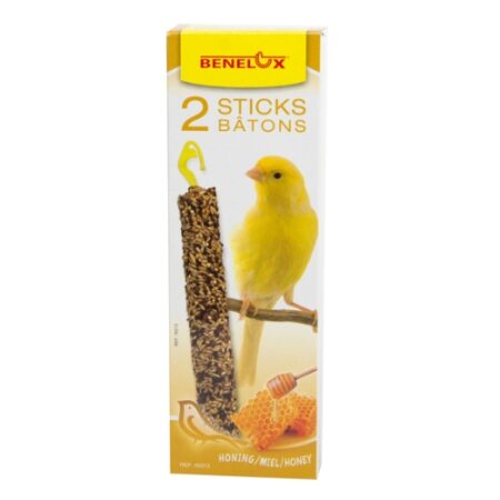 BENELUX 10 PAQUETES DE 2 BARRITAS CANARIO MIEL 110GR