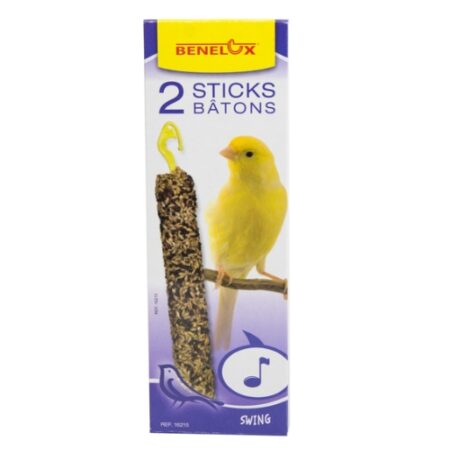 BENELUX 10 PAQUETES DE 2 BARRITAS CANARIO CANTO 110GR