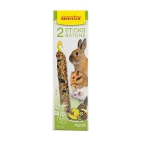 BENELUX 10 PAQUETES DE 2 BARRITAS ROEDOR FRUTA 110GR