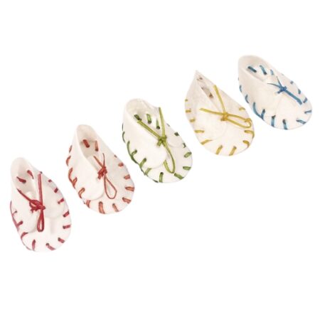 MASTICABLE ZAPATO CUERO MINI 7CM COLOR - 10 UNIDADES