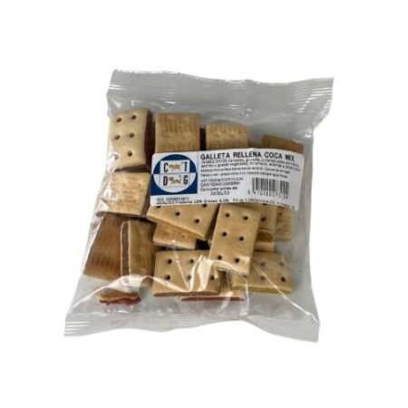GALLETAS RELLENA COCA MIX 200GR