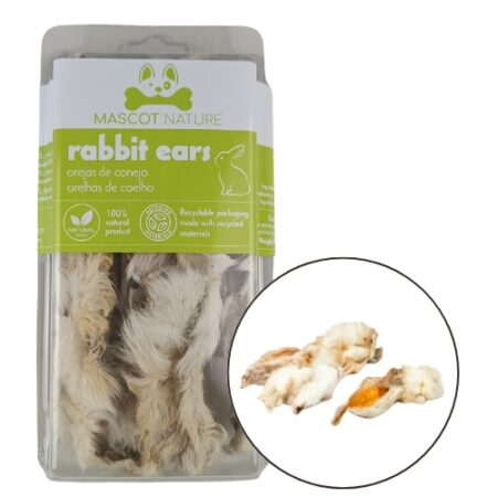 MASCOT NATURE OREJAS DE CONEJO 50GR 12 UNIDADES
