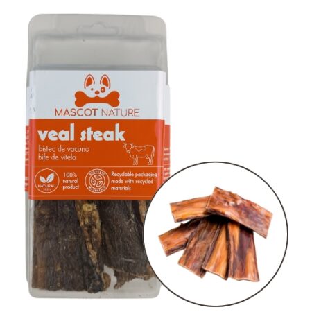 MASCOT NATURE BISTEC DE VACUNO 80GR 10 UNIDADES