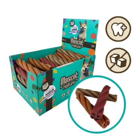 MASCOT NATURE VEGGIE DENTAL CHEW M 1KG 32 UNIDADES
