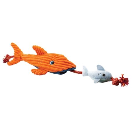 MUÑECO TIBURON ATRAPADOR 43CM