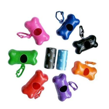 BOLSAS PARA HECES Y DISPENSADOR
