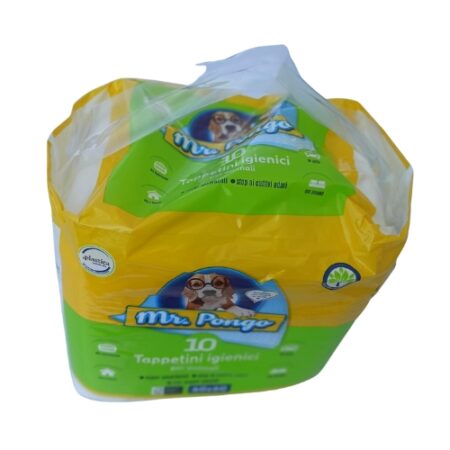 EMPAPADORES ADIESTRAMIENTO 60X60CM 10 UNIDADES MR PONGO