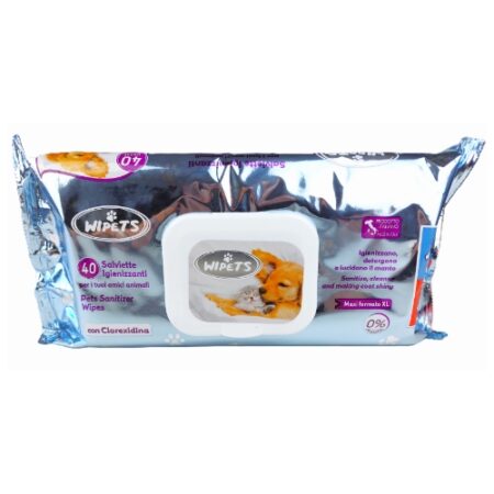 TOALLITAS HUMEDAS CON CLOREXIDINA 40 UNIDADES