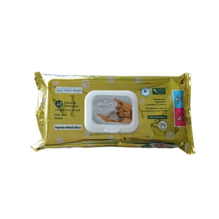 TOALLITAS HUMEDAS CON MUSGO BALNCO 40 UNIDADES