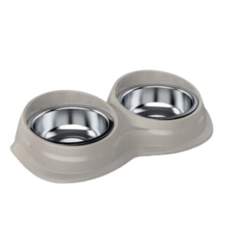 COMEDERO MOD.OLA DOBLE INOX Ø 12 ANTIDESL