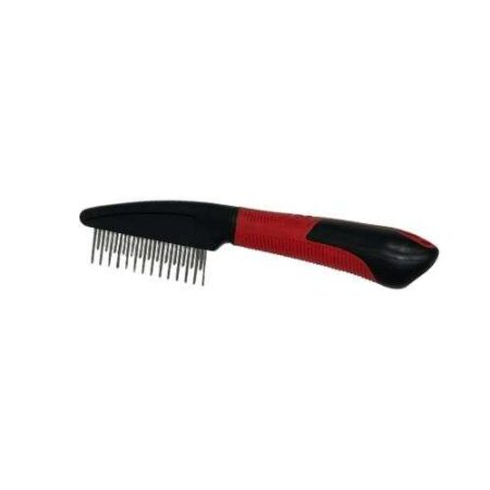 PEINE MANGO PLASTIC DIENTES ALTERNO