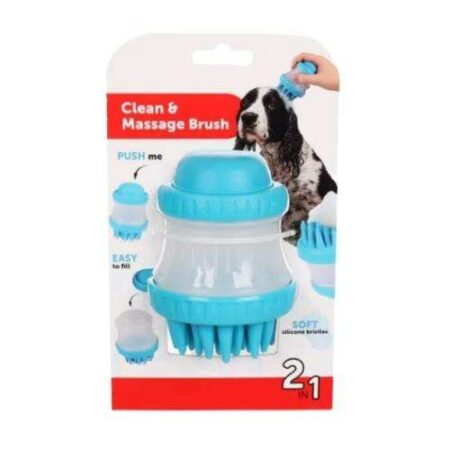 CEPILLO DE LIMPIEZA Y MASAJE 2X1