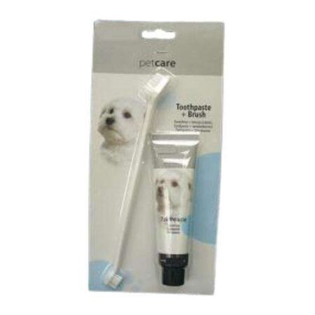 PASTA DIENTES PERRO / GATO + CEPILLO