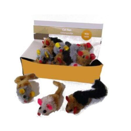 RATON PIEL 5CM - EXPOS 24 UNIDADES