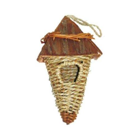 NIDO TEJADO MADERA 25X13CM FORMA CONO