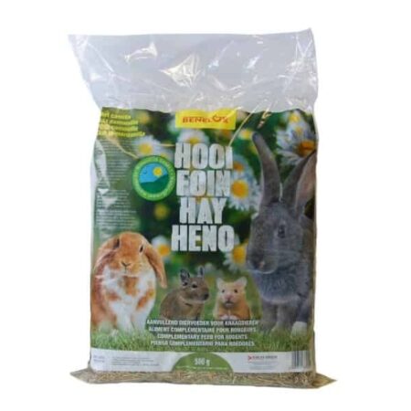 HENO ROEDORES + CAMOMILA 500GR PACK DE 5 UNIDADES