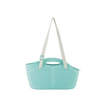 BOLSO TRANSPORTE SILICONA 40X15X24CM AZUL