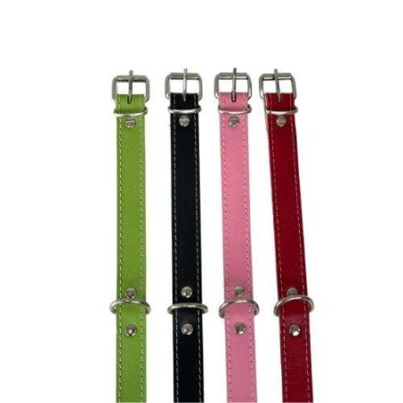 COLLAR CUERO COSIDO 1,8X40CM B 4 UND