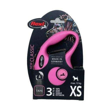 FLEXI CLASSIC CINTA 12KG 3 M XS ROSA