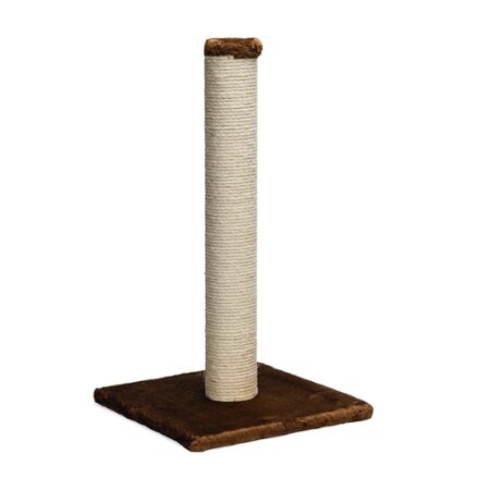 RASCADOR BASE Y PALO 34 X 34 X 60CM - MARRON