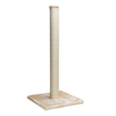 RASCADOR BASE Y PALO 40 X 40 X 90CM - BEIG