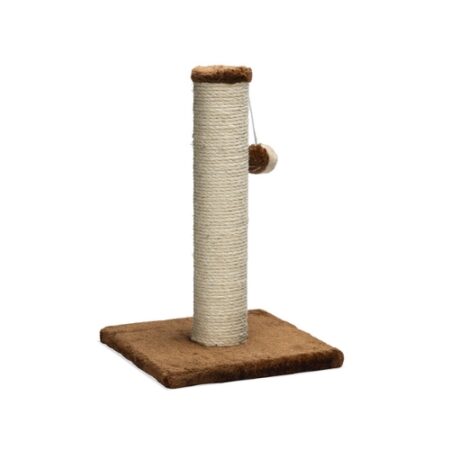 RASCADOR BASE Y PALO 30 X 30 X 45CM - MARRON