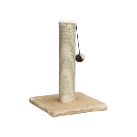 RASCADOR BASE Y PALO 30 X 30 X 45CM - BEIG
