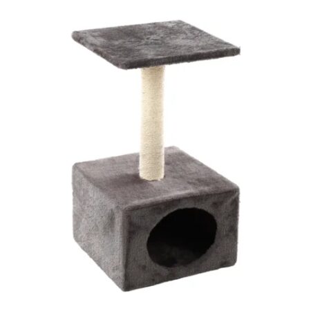 RASCADOR CASETA PISO 30 X 30 X 60CM - GRIS