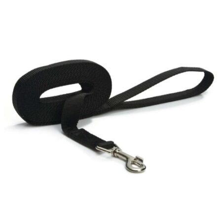 CORREA CINTA ADIESTRAMIENTO 10MX25MM NEGRA