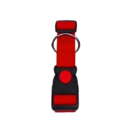 COLLAR REGUL NYLON 40MMX55 / 75CM - ROJO