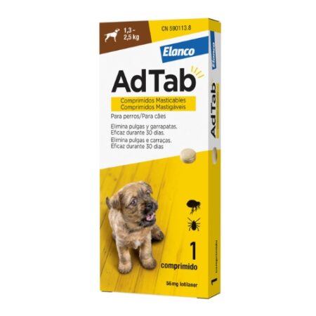AD TAB 56MG (1,3 - 2,5KG) 1 COMP