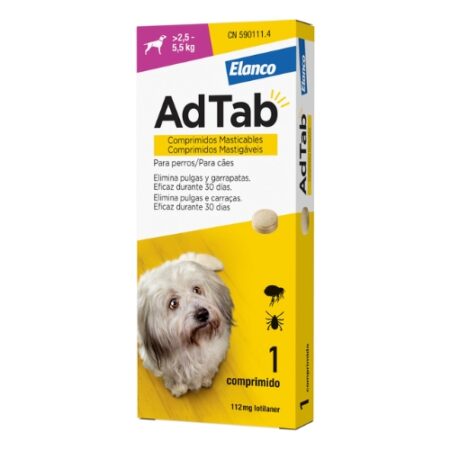 AD TAB 112,5MG (2,5 - 5,5KG) 1 COMP