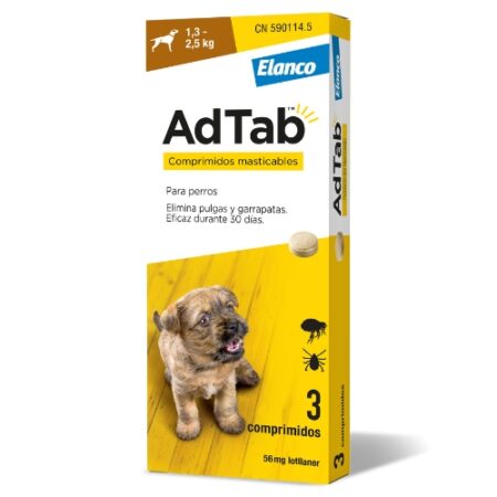 AD TAB 56MG (1,3 - 2,5KG) 3 COMP