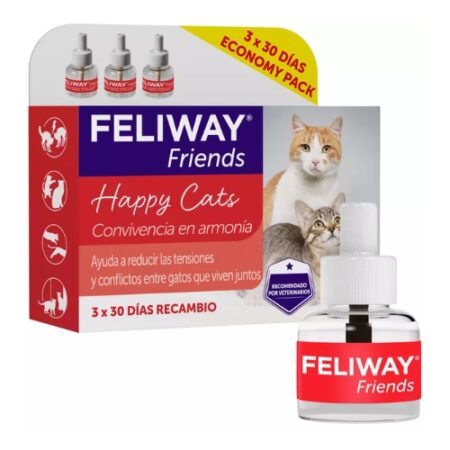 FELIWAY FRIENDS 3 PACK REC.3MESES