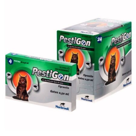 PESTIGON 50MG GATOS 24 PIP