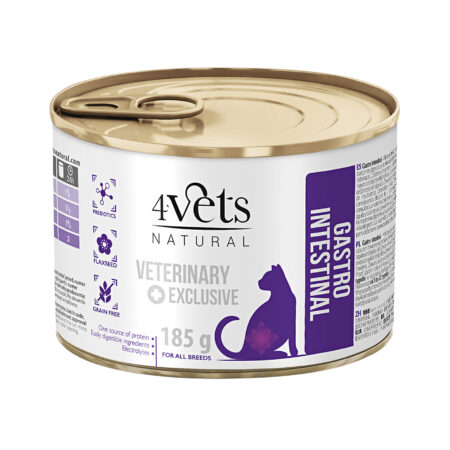 4VETS CAT GASTRO INTESTINAL 185G