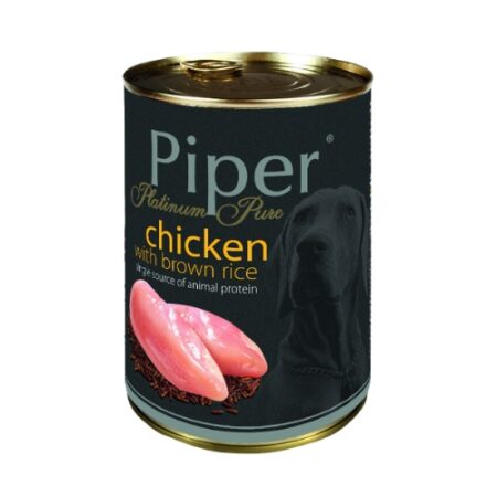 PIPER PURE – CHICKEN WITH BROWN RICE  400