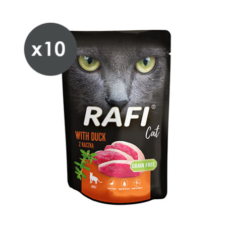 RAFI CAT PATÉ PATO 10X100GR