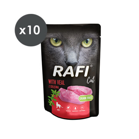 RAFI CAT PATÉ VACUNO 10X100GR