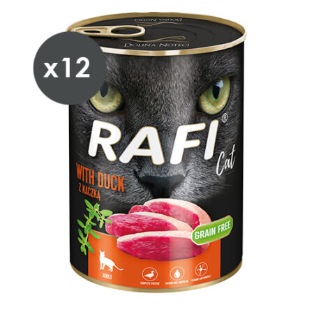 RAFI CAT PATÉ PATO 12X400GR