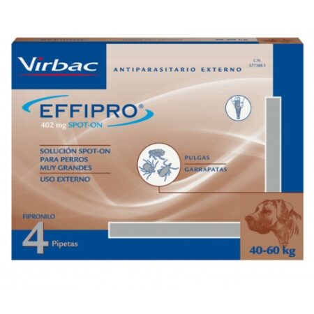 EFFIPRO PERRO MUY GRANDE + 40 4 PIPETAS